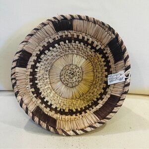 NEW Namwala Palm Leaf Basket. Artisan Zambian Basket. Bought in Zambia 2025